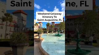 📍St Augustine, Florida #floridatravel #florida #staugustine #weekendgetaway #itinerary #getaway