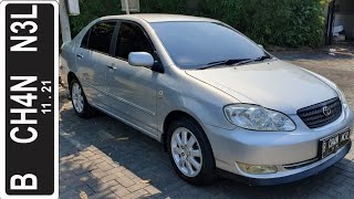 In Depth Tour Toyota Corolla Altis G [E130] Facelift (2004) - Indonesia