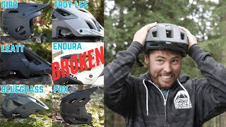 Comparing 6 Enduro MTB helmets for 2025