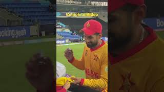 Sikandar Raza’s Complete Video about PSL8. Lahore Qalandars into the Finals