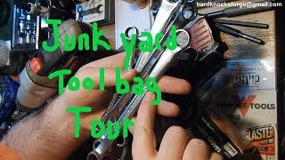 Junkyard Tool Bag Tour 6.0L LS engine pull w/ Catloco's Garage