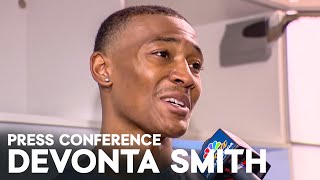 Postgame Press Conference: DeVonta Smith and More | Green Bay Packers vs. Philadelphia Eagles