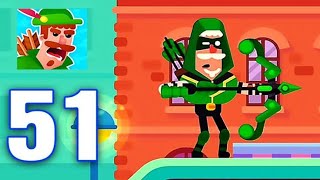 Bow masters robin vs dart gorsky android gameplay upgraded game Walkthrough full video