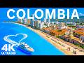 Colombia 4K 🇨🇴 | Cartagena Beach Vibes, Caribbean Colors & Tropical Deep House 2026