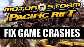 How To Fix Motorstorm Pacific Rift Game Crashes