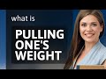 Pulling Your Own Weight: A Key to Team Success