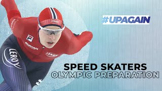 Speed Skaters explain how they prepare for the Olympic Season | #UpAgain #Olympics #SpeedSkating