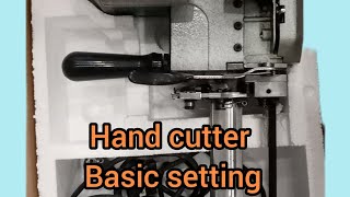 Km mack cloth cutting machine basic issue How we solve