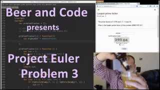 B&C - Project Euler - Problem 3 (Javascript)
