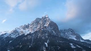 Mountain Sky Clouds 4K - Free HD Stock Footage - No Copyright - Landscape Background Ultra HD