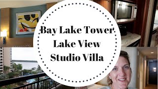 Room Tour Bay Lake Studio Villa at Walt Disney World