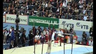 WC Gymnastics 2010 allround final, Rebecca Bross, USA, bars