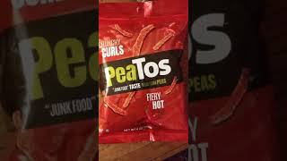 PeaTos Fiery Hot Crunchy Curls Review