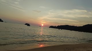 一小时听海浪声看日落 Ocean sound and sunset