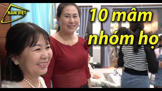 Đám cưới Bên Cồn [Nam Việt] 10 mâm đêm nhóm họ nhà Dì Ghé