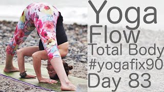 30 Minute Glowing Yoga Body Workout (Vinyasa Flow Class) Day 83 Yoga Fix 90