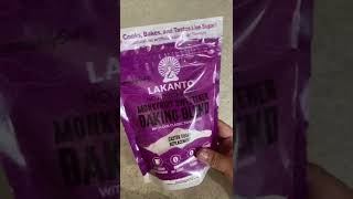 Low carb finds: Lakanto Caster sugar replacement #monkfruit #lowcarb #keto #sweetener