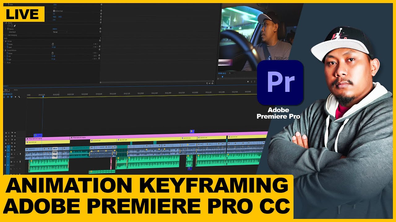 ANIMATION KEYFRAMING ADOBE PREMIERE PRO - YouTube