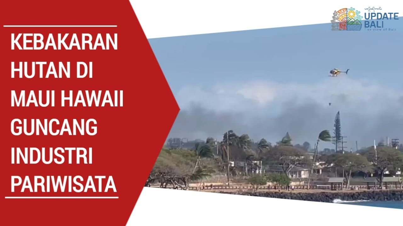 KEBAKARAN HUTAN DI MAUI HAWAII GUNCANG INDUSTRI PARIWISATA - YouTube