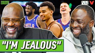 Why Shaq is JEALOUS of Victor Wembanyama, Nikola Jokic \u0026 Joel Embiid | Draymond Green Show