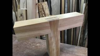 宮大工の職人技が魅せる世界　蟻ほぞ差し仕口　Japanese Wood Joinery