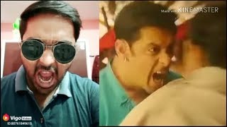 Best bollywood angry  dialogue | Vigo video Bollywood actor best mimicry..