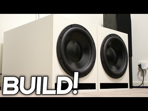 DIY LOUD SUBWOOFER BOX BUILD! DIY LOUD SUBWOOFER BOX BUILD!