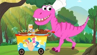 Dinosaurs (T-rex) Family Song + More Nursery Rhymes by FunForKidsTV