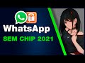 Como criar numero fake para whatsapp ( numero virtual para whatsapp sem chip melhor metodo 2021)