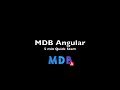 Material Design for Bootstrap Angular - 5 min Quick Start