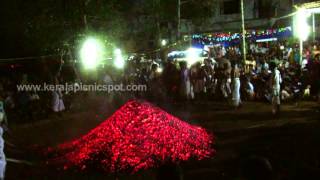 Theechamindi Theyyam-Ottakolam-Fire Theyyam