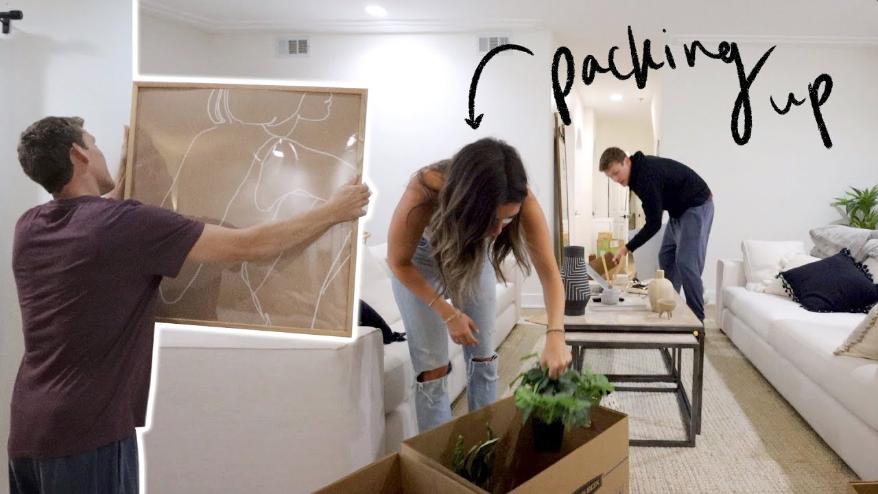 MOVING VLOG!!! Packing Up The House & Getting Ready To Move!!!! - YouTube