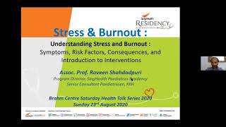 Reducing Stress and Burnout | Dr Raveen Shahdadpuri, Singhealth