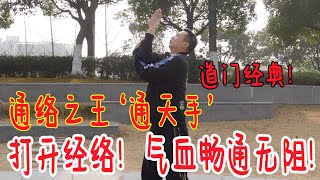 道家养生的通络之王！一招‘通天手’，轻松打开经络，浑身畅快