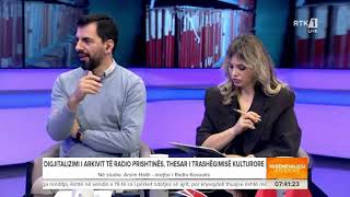 Arsim Halili - drejtor i Radio Kosovës - Mirëmëngjesi Kosovë 23.01.2025