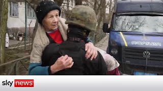 Ukraine War: 84-year-old woman tells Sky News 'I just want to die in peace'