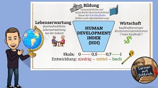 Der Human Development Index (HDI) - Erklärung und Kritik