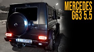 КРУТОЙ ВЫХЛОП НА БРУТАЛЬНЫЙ ГЕЛИК /// MERCEDES G63 5.5L