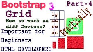 Bootstrap 3 intro part-04 | Bootstrap3 Grid | Bootstrap 3 tutorial | Bootstrap 3 basic