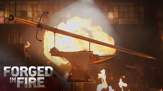 GIANT Sword of William Wallace TEARS UP the Final Round (Season 8) | Forged in Fire | History