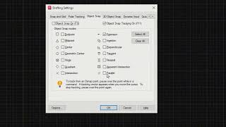 AutoCAD Insertion Snap