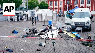 Several people hurt in stabbing in Mannheim, Germany, police say