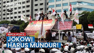 Demo Tolak UU Cipta Kerja, Massa Aksi Minta Jokowi Mundur