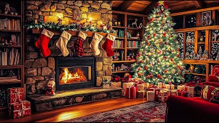 Cozy Christmas Ambience🎄Relaxing Christmas Music With Crackling Fireplace #2