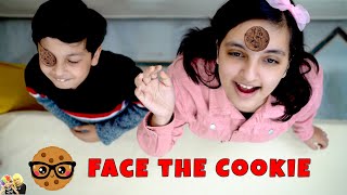 FACE THE COOKIE | Family Comedy Challenge | Tic Tac Toe | Aayu vs Pihu vs Mom | Aayu and Pihu Show