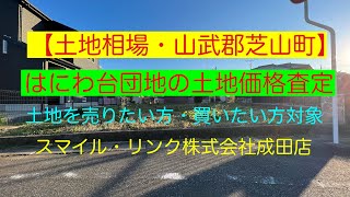 【土地相場・山武郡芝山町】取引事例に基づいた土地価格査定〜はにわ台団地〜