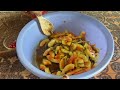 how to make delicious papaya mum របៀបធ្វេីមាំល្ហុងឆ្ងាញ់