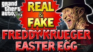 GTA 5 - "FREDDY KRUEGER" Easter Egg "REAL & FAKE" GTA V Serial Killer (Grand Theft Auto 5) | Chaos