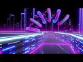 80s synthwave vaporwave retrowave 0718 royalty free animated background 24