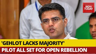 Rajasthan Political Crisis: Gandhis Back Ashok Gehlot, Sachin Pilot Claims CM Doesn't Enjoy Majority